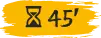 environ 45 minutes environ 45 minutes