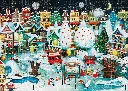 Puzzle 1000 el. Christmas 3 Town_5902277396105_plansza.webp