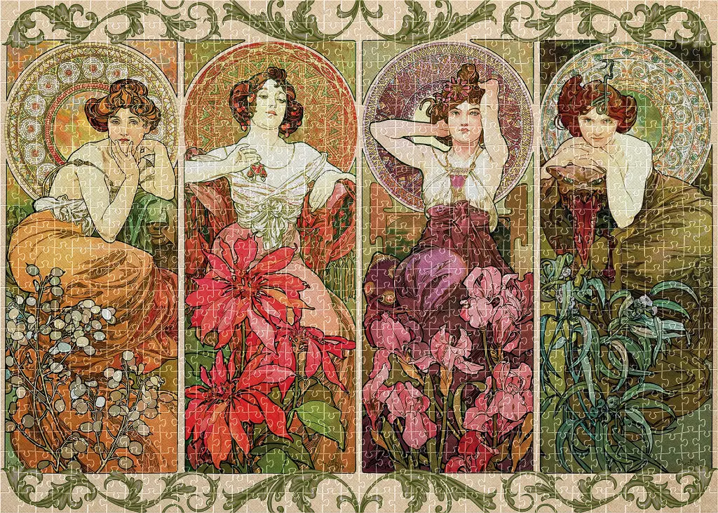 Puzzle 1000 Art 15 Alfons Mucha The Precious Stones 5902277406293 plansza 72ppi.webp