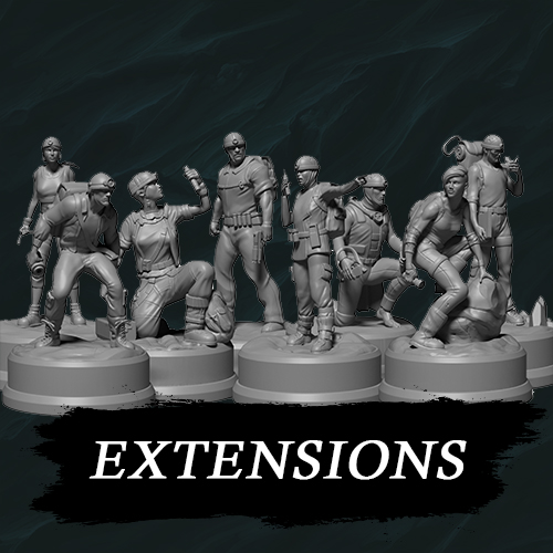 SUB TERRA - Ext. Mini Personnages pour les extensions