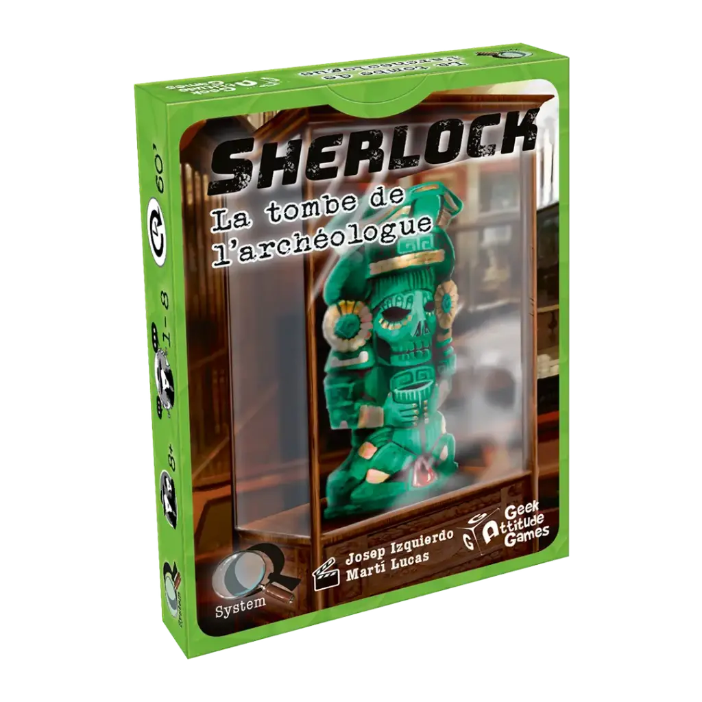 SHERLOCK Q - La Tombe de l’Archéologue (3+1)