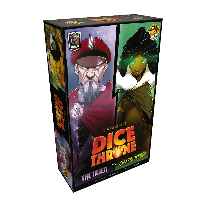 DICE THRONE S2 - Tacticien vs. Chasseresse