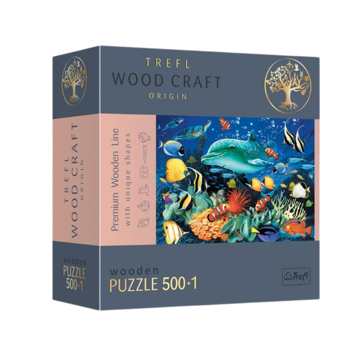 Wooden Puzzle 500 pcs - Sea Life