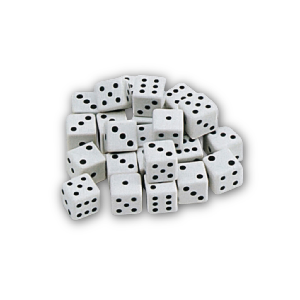 CAYRO BAG WITH 25 DICE (12 mm)