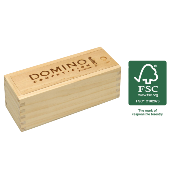 CAYRO COMPETITION DOMINO WOODEN BOX