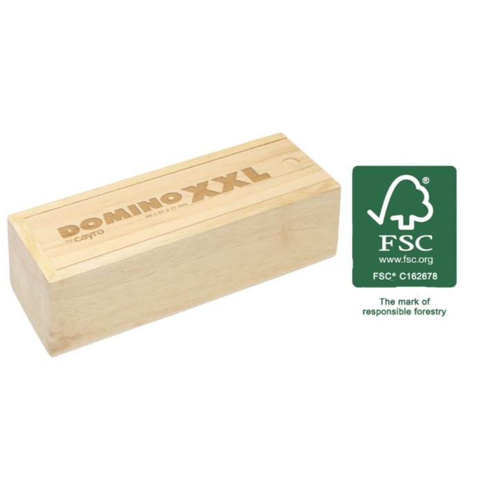 DOMINO XL WITH WOODEN BOX