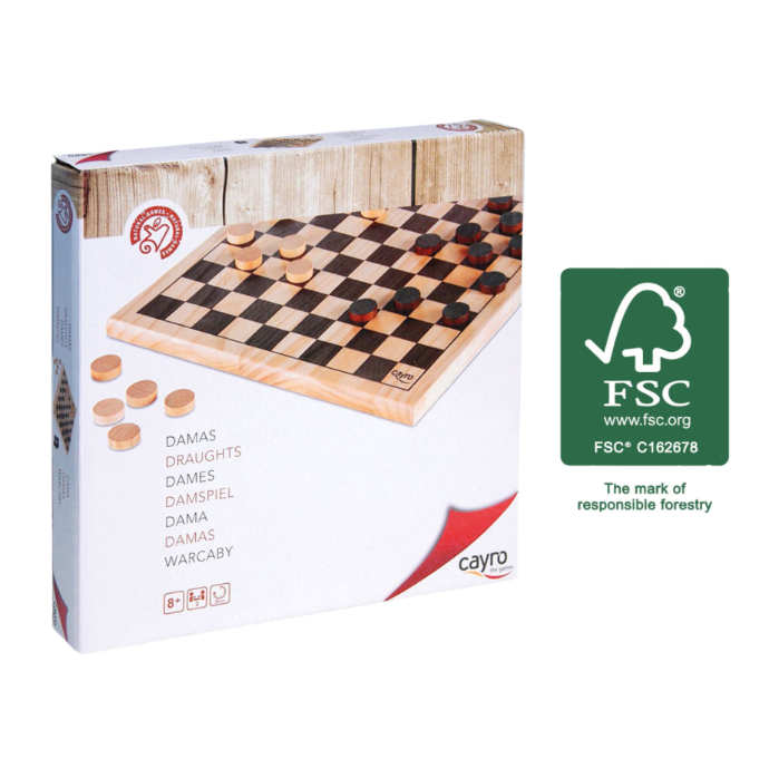 CAYRO DRAUGHTS 10X10 FR-NL