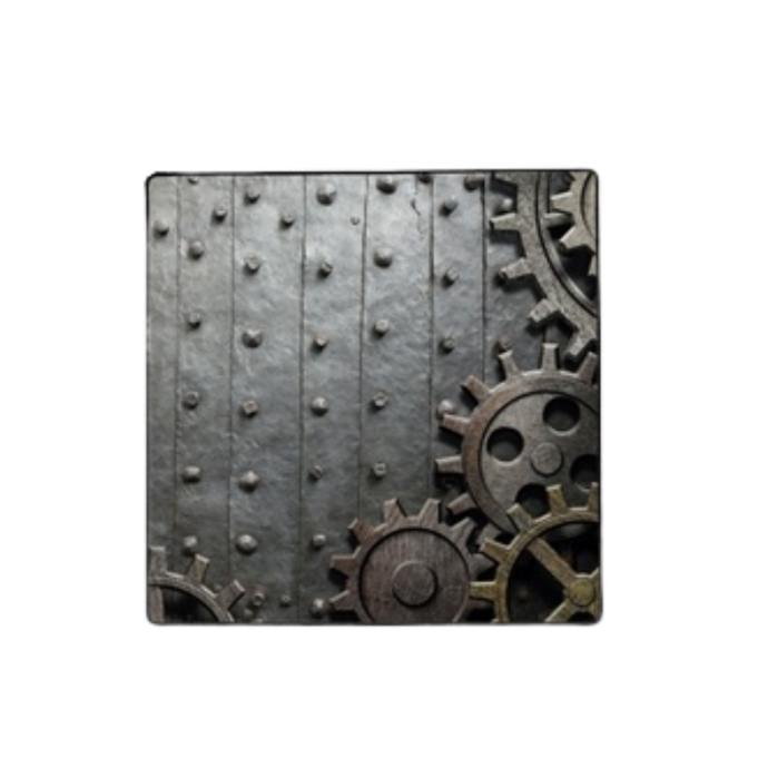 TAPIS Rusty Gear 50x50