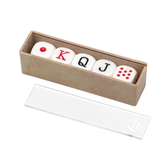 CAYRO 5 POKER DICES SET