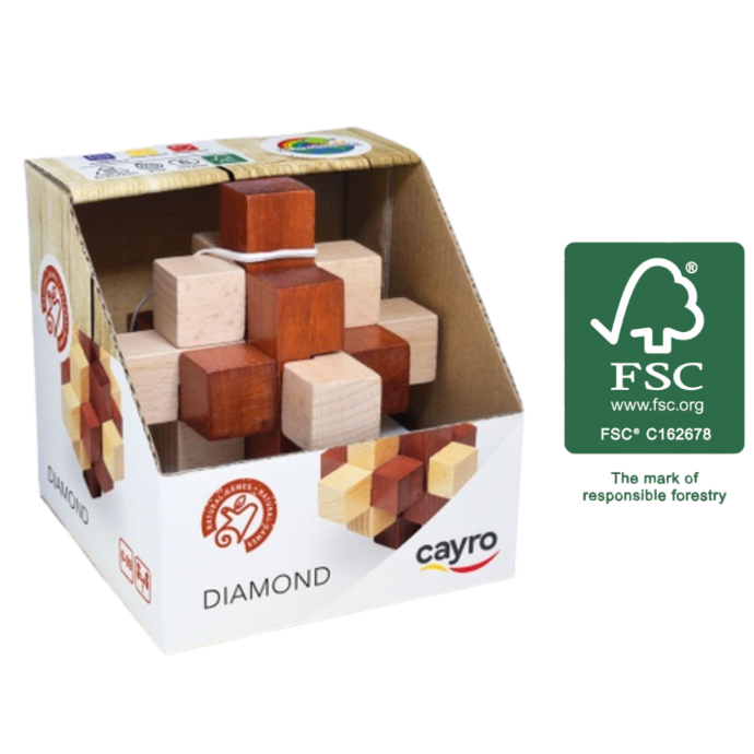 DIAMOND 10X10 (FSC WOOD)