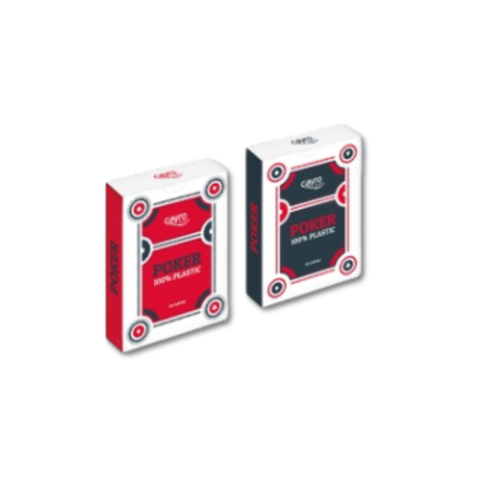 POKER CARDS 100% PLASTIC
