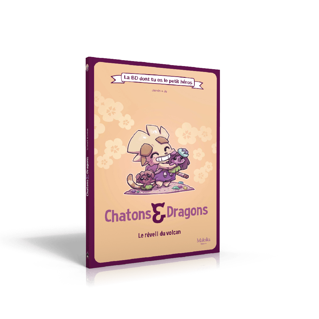 BD-JEU CHATONS ET DRAGONS LE RÉVEIL DU VOLCAN