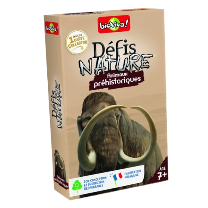 BIOVIVA - DÉFIS NATURE - ANIMAUX PRÉHISTORIQUES
