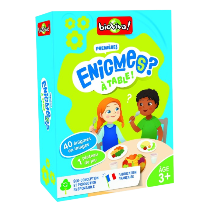 BIOVIVA - PREMIÈRES ÉNIGMES - A TABLE !