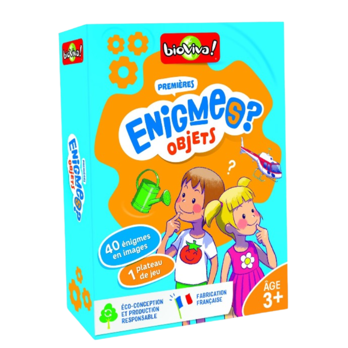 BIOVIVA - PREMIÈRES ÉNIGMES - OBJETS (3+1)