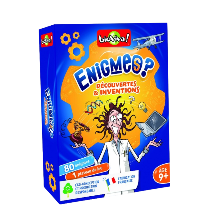BIOVIVA - ÉNIGMES - DÉCOUVERTES ET INVENTIONS