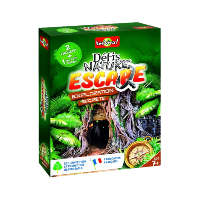 BIOVIVA - DÉFIS NATURE ESCAPE - EXPLORATION SECRÈTE