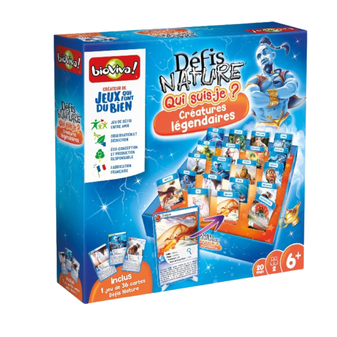 BIOVIVA - DÉFIS NATURE - QUI SUIS-JE ? CRÉATURE LÉGENDAIRES