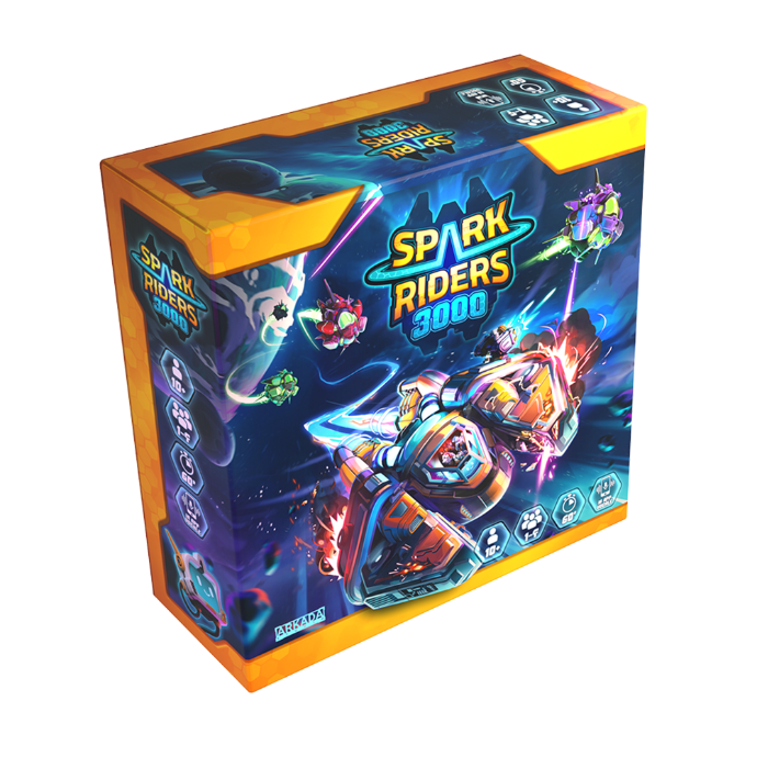 SPARK RIDERS 3000 - COMMANDER BOX FR (3+1)
