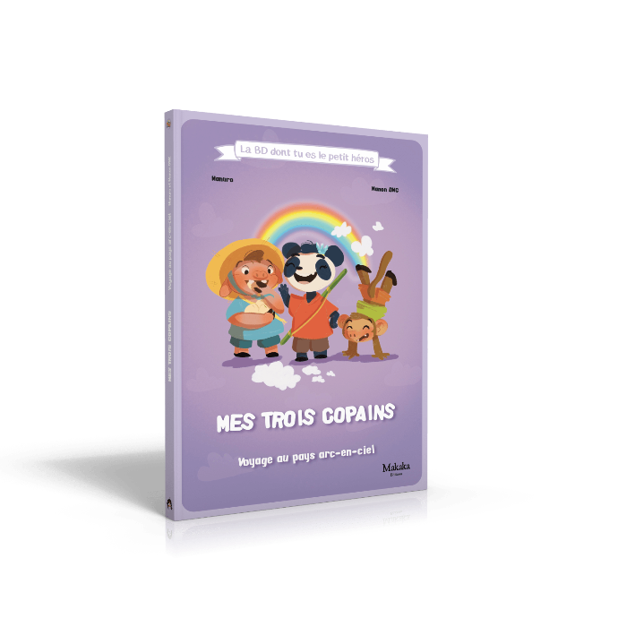 BD-JEU - MES TROIS COPAINS - PETITS HÉROS