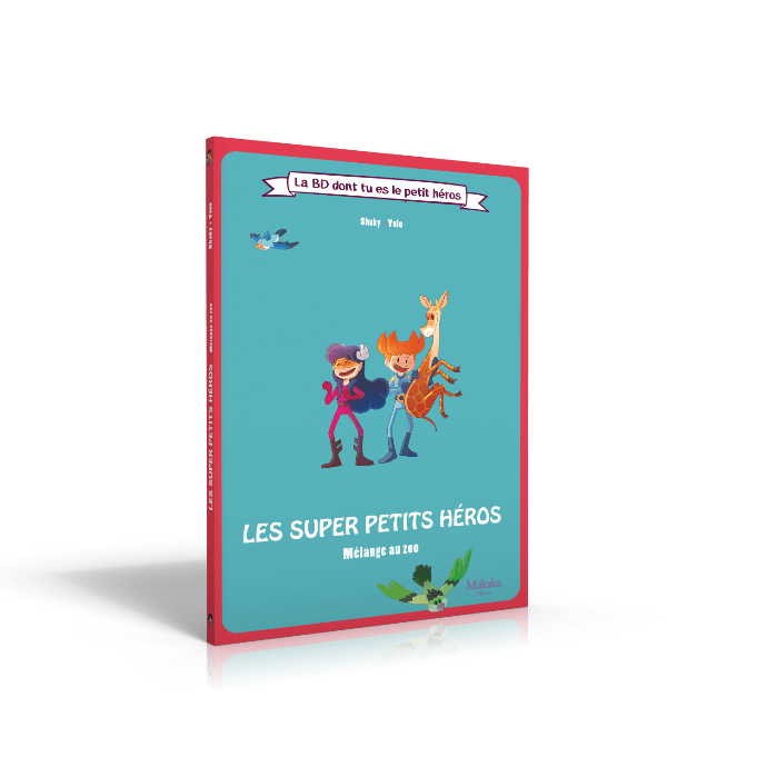 BD-JEU - LES SUPER PETITS HÉROS - MÉLANGE AU ZOO