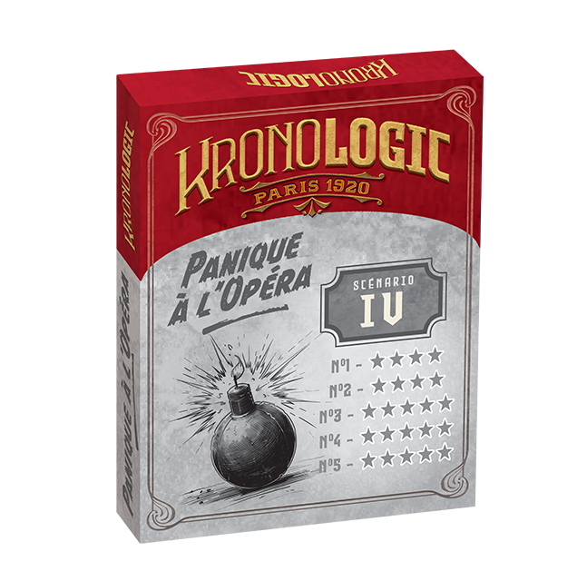 KRONOLOGIC - PARIS 1920 - MINI EXT. OPÉRA - PANIQUE À L'OPÉRA