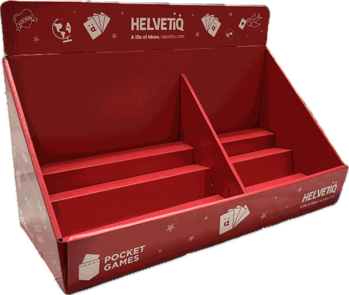 DISPLAY HELVETIQ POCKET GAMES 5X4
