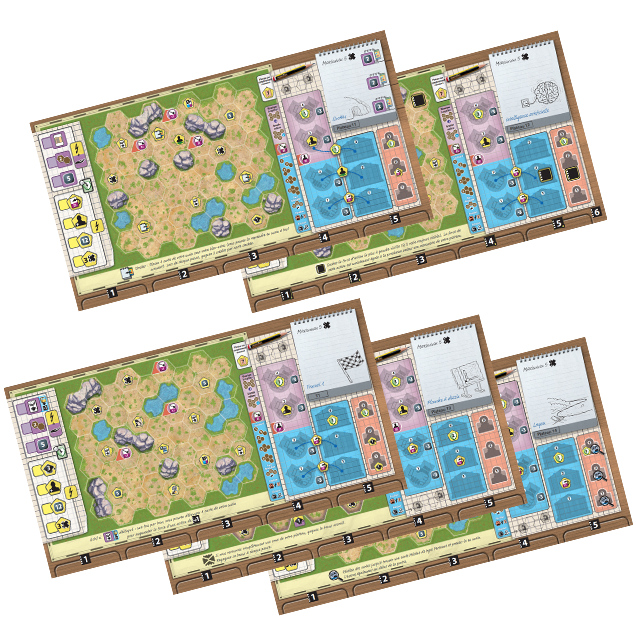 ARK NOVA - PACK PLATEAUX ZOO RECTO/VERSO 2