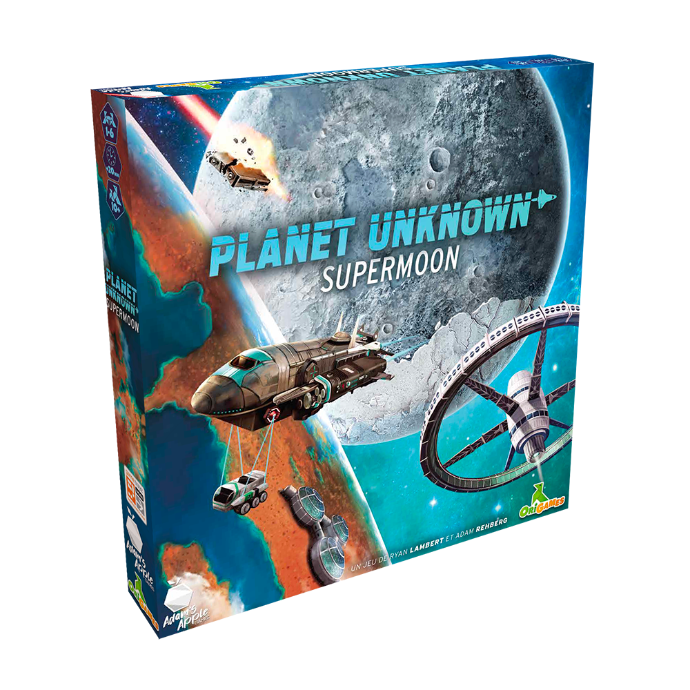 PLANET UNKNOWN - EXT. SUPERMOON