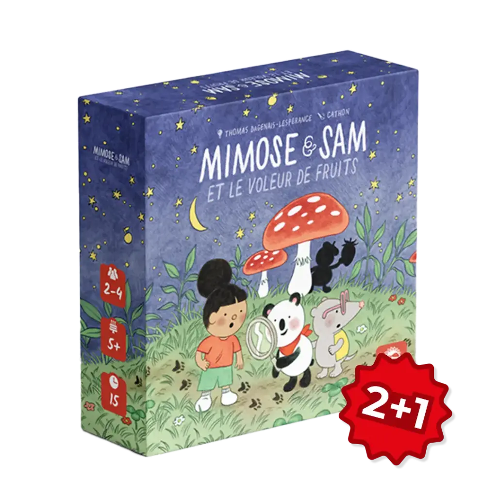 MIMOSE & SAM ET LE VOLEUR DE FRUITS (2+1)
