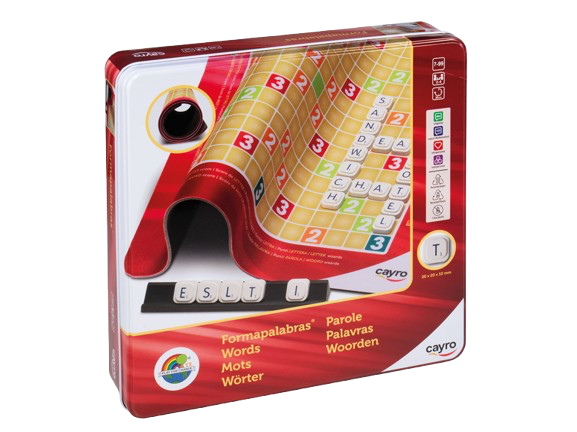 CAYRO - WORDS GAME METAL BOX