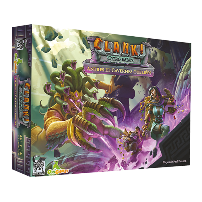 CLANK! CATACOMBES - Ext. ANTRES ET CAVERNES OUBLIÉES