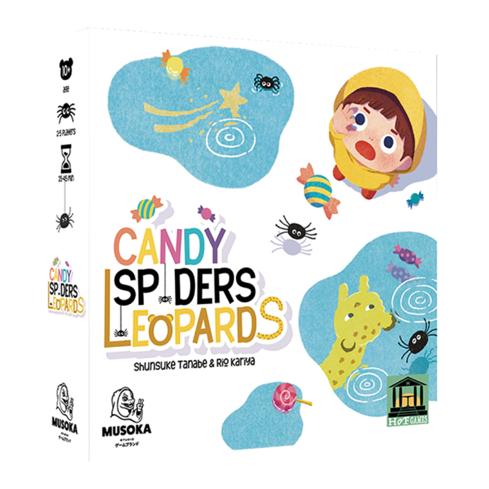 CANDY SPIDERS LEOPARDS (3+1)