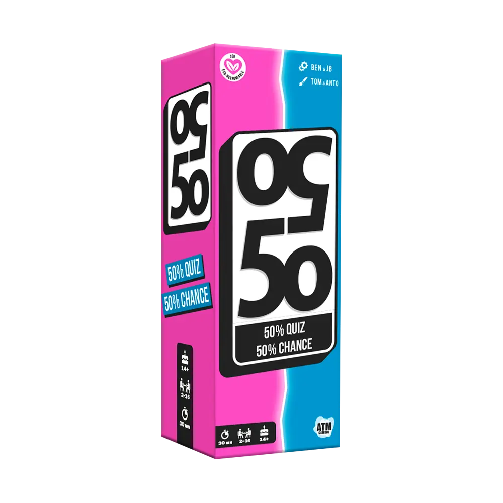 50/50
