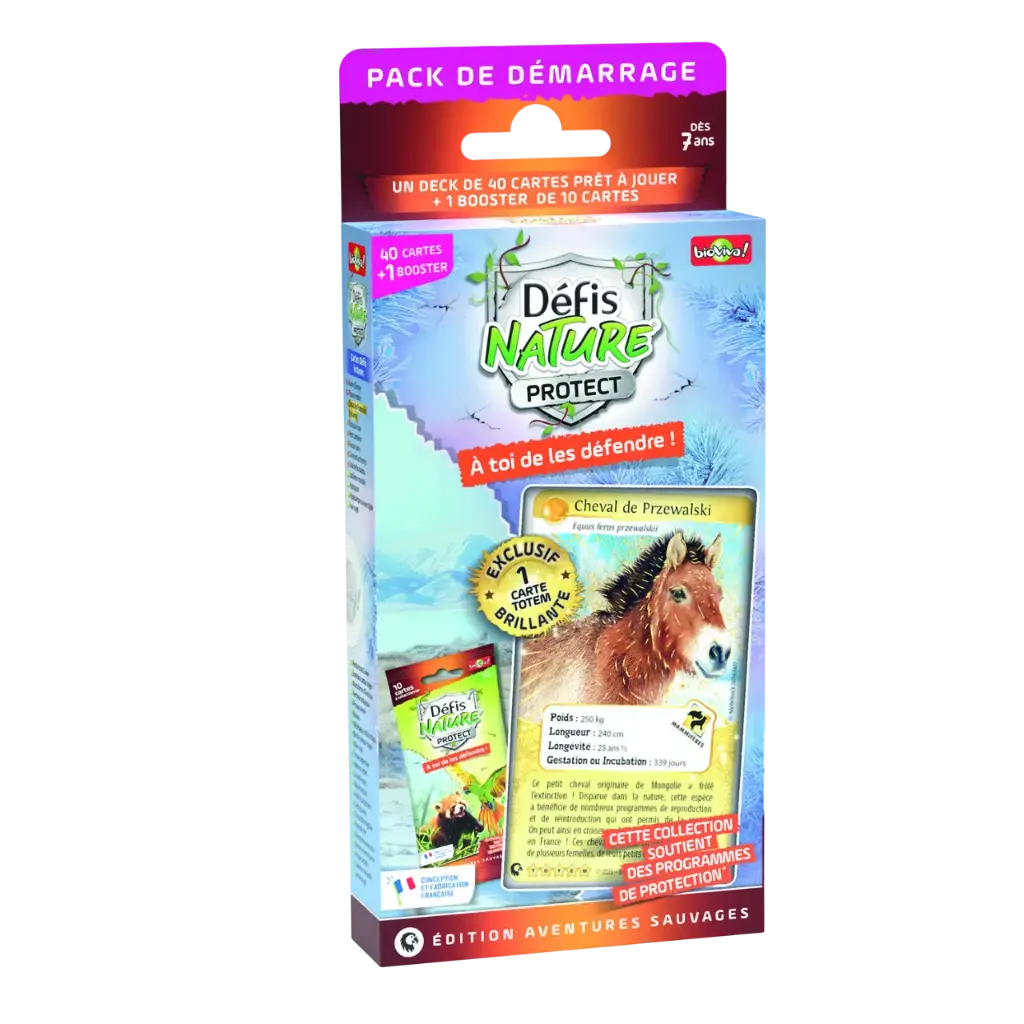 BIOVIVA - PACK DE DÉMARRAGE - CHEVAL DE PRZEWALSKI