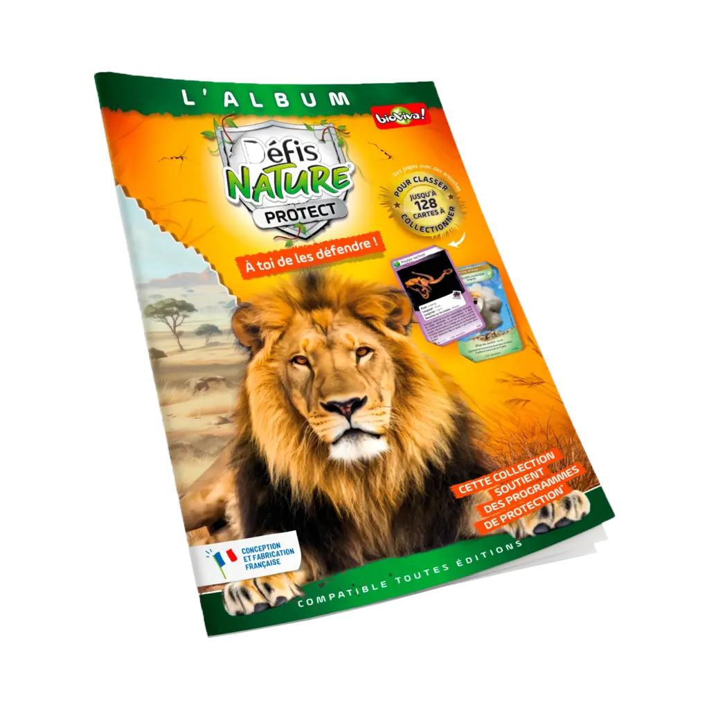 BIOVIVA - ALBUM DE CLASSEMENT - LION D'AFRIQUE