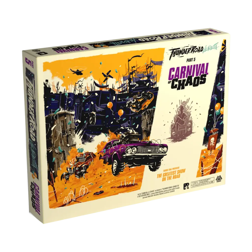 THUNDER ROAD - EXT. LE CIRQUE DU CHAOS