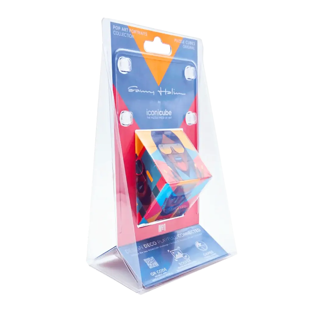 ICONICUBE  - N°1 - PC3 ( POP ART PORTRAIS / SAMY HALIM)