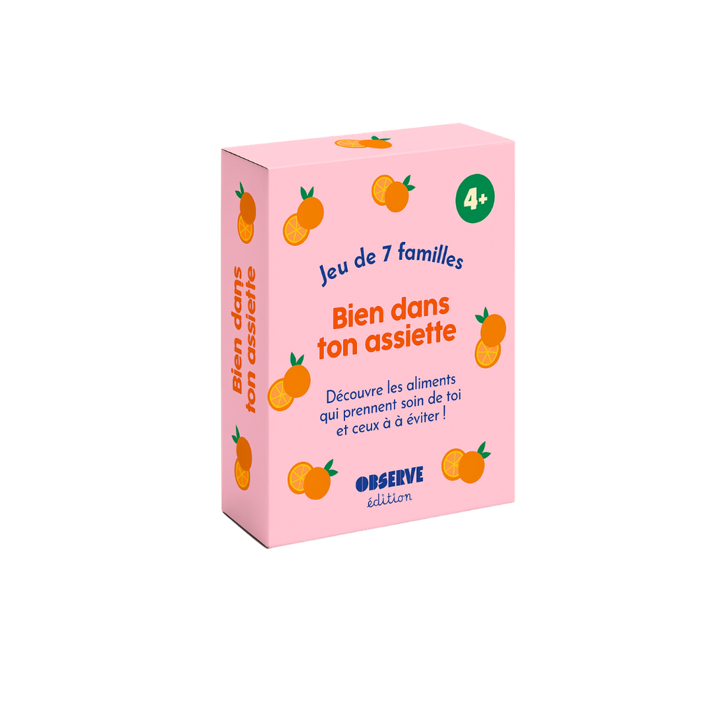 OBSERVE - LE JEU DE 7 FAMILLES - BIEN DANS TON ASSIETTE