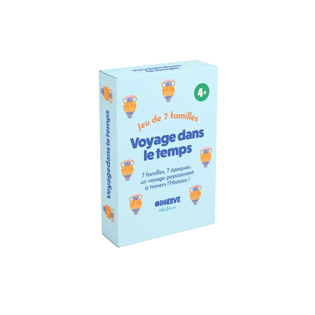 OBSERVE - LE JEU DE 7 FAMILLES - VOYAGE DANS LE TEMPS