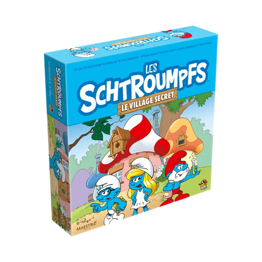 LES SCHTROUMPFS - LE VILLAGE SECRET
