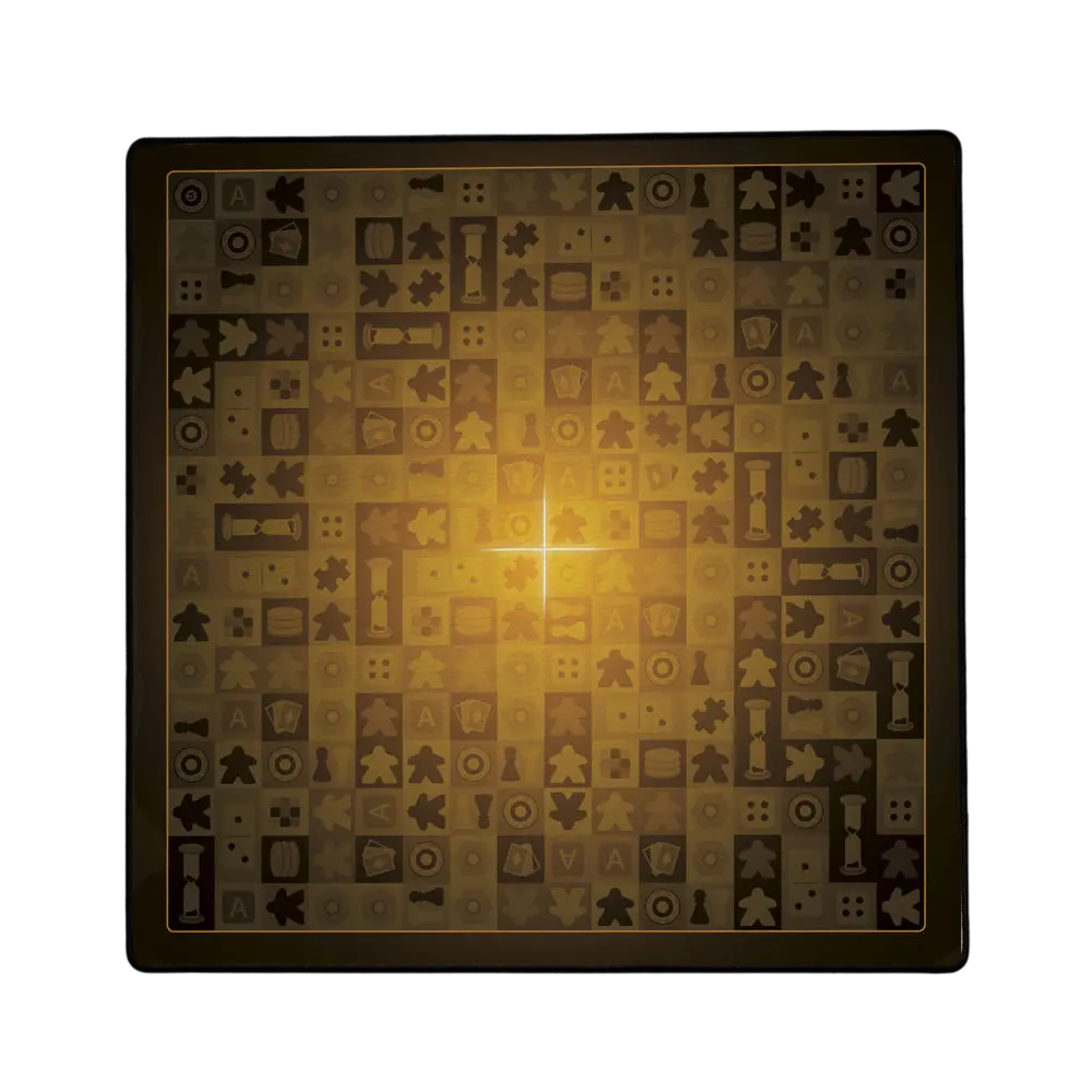 TAPIS 76X76 - SIGNATURE - AMBRE