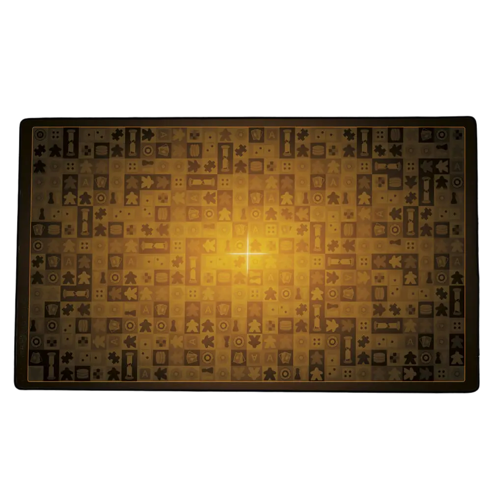 PLAYMAT 60X100 - SIGNATURE - AMBRE