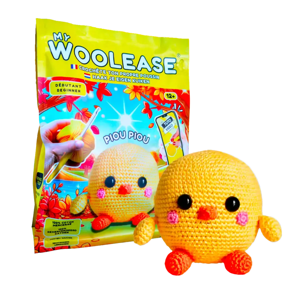 MY WOOLEASE - CROCHET KIT - PEEP PEEP THE CHICK
