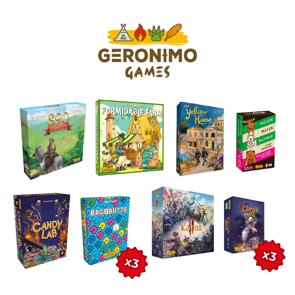 OAANBIEDING GERONIMO GAMES - STANDAARD - BEGIN 2026