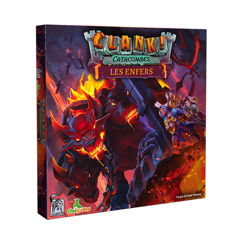 CLANK! CATACOMBES - EXT. LES ENFERS