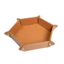 DICE TRAY DELUXE MAGNETIC - CARAMEL