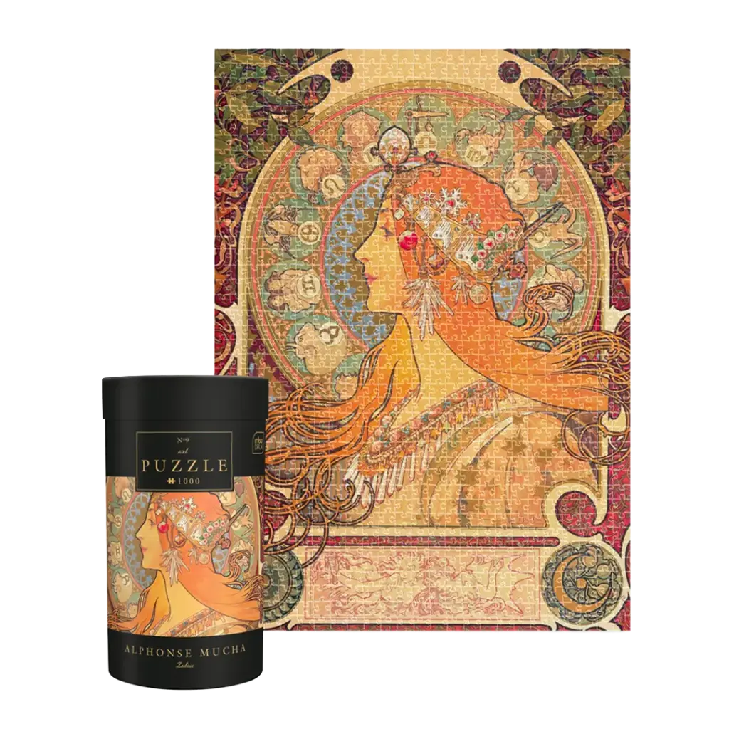 PUZZLE 1000 - ART 9 MUCHA