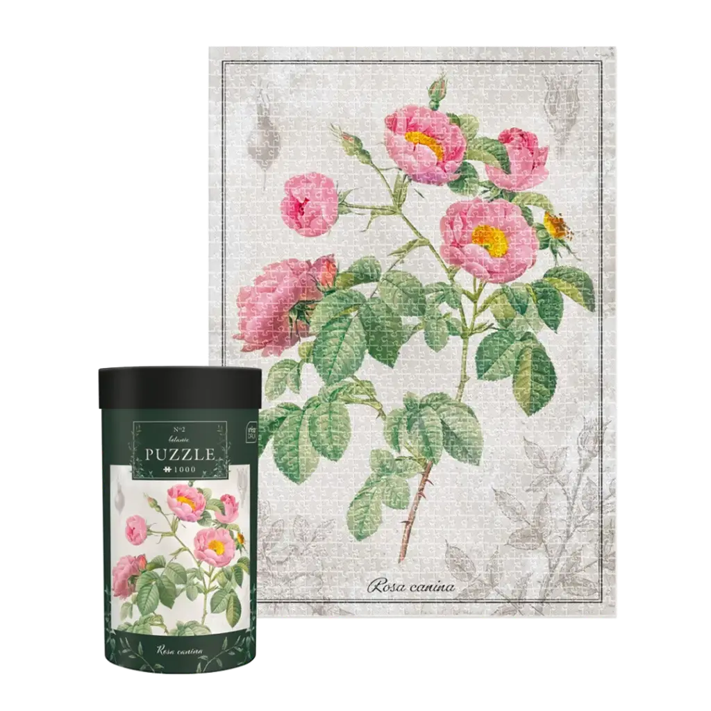 INTERDRUK - PUZZLE 1000 - BOTANIC ROSE