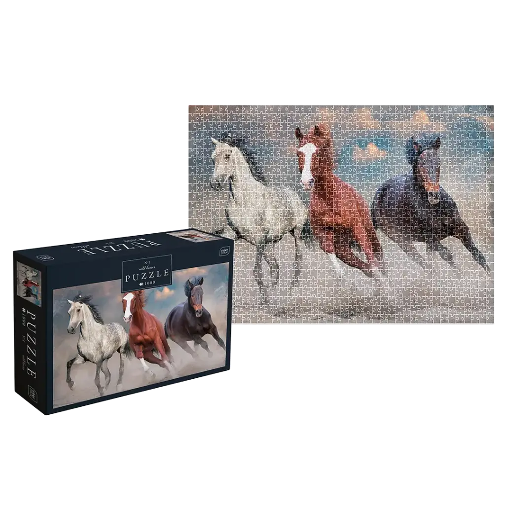 INTERDRUK - PUZZLE 1000 - WILD HORSES 1